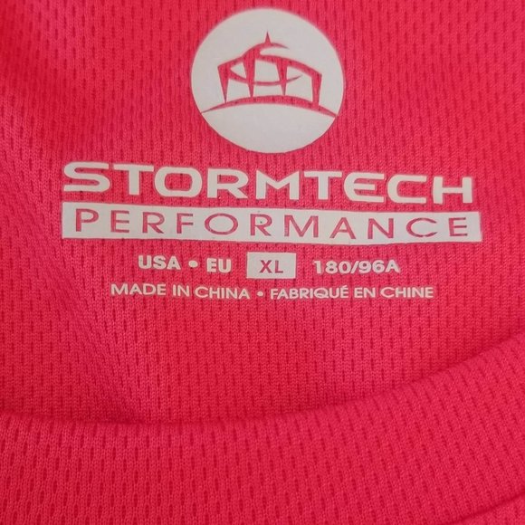 NEW! Men's Stormtech Performance Red XL T-Shirt - Picture 4 of 5